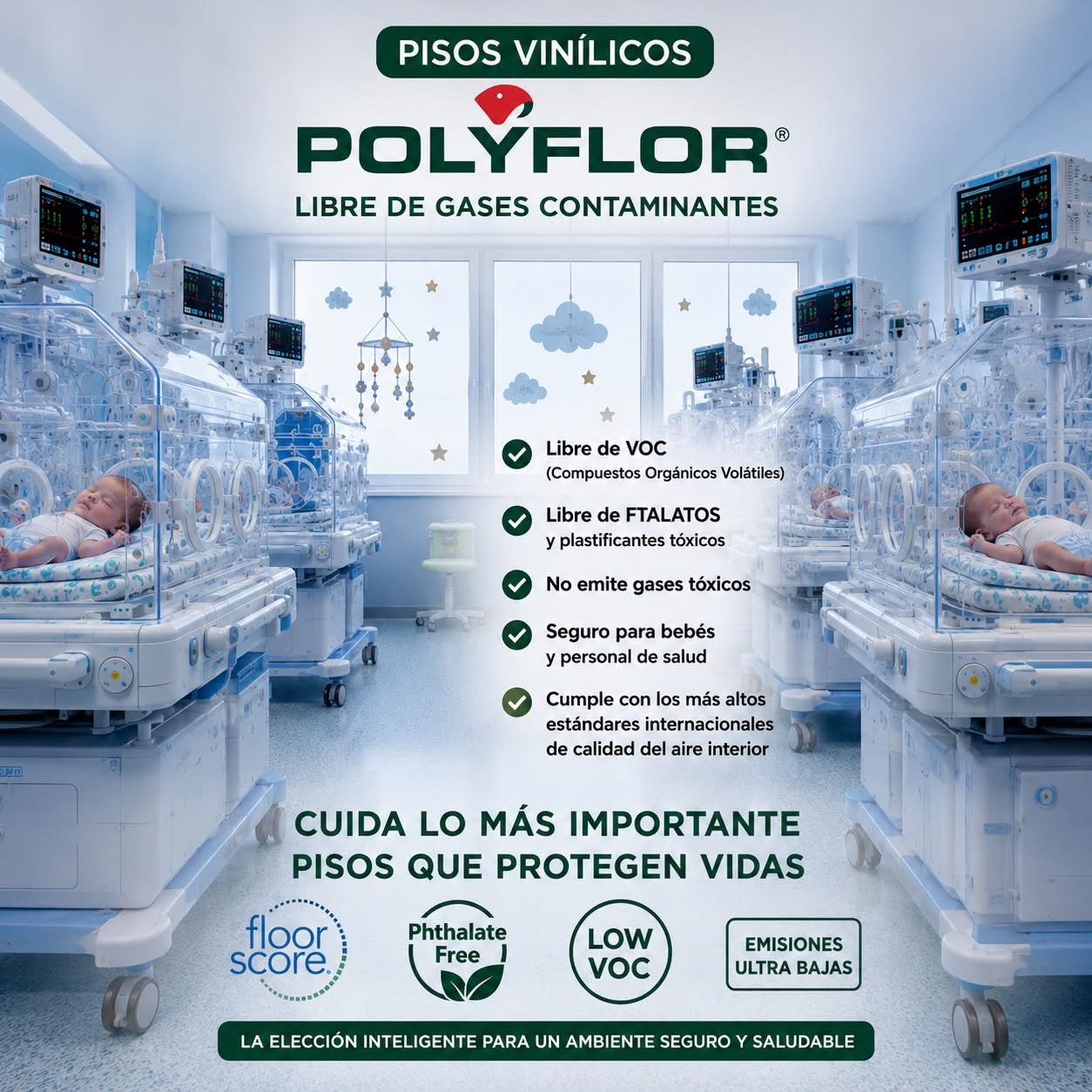 Hospital flooring NETTO